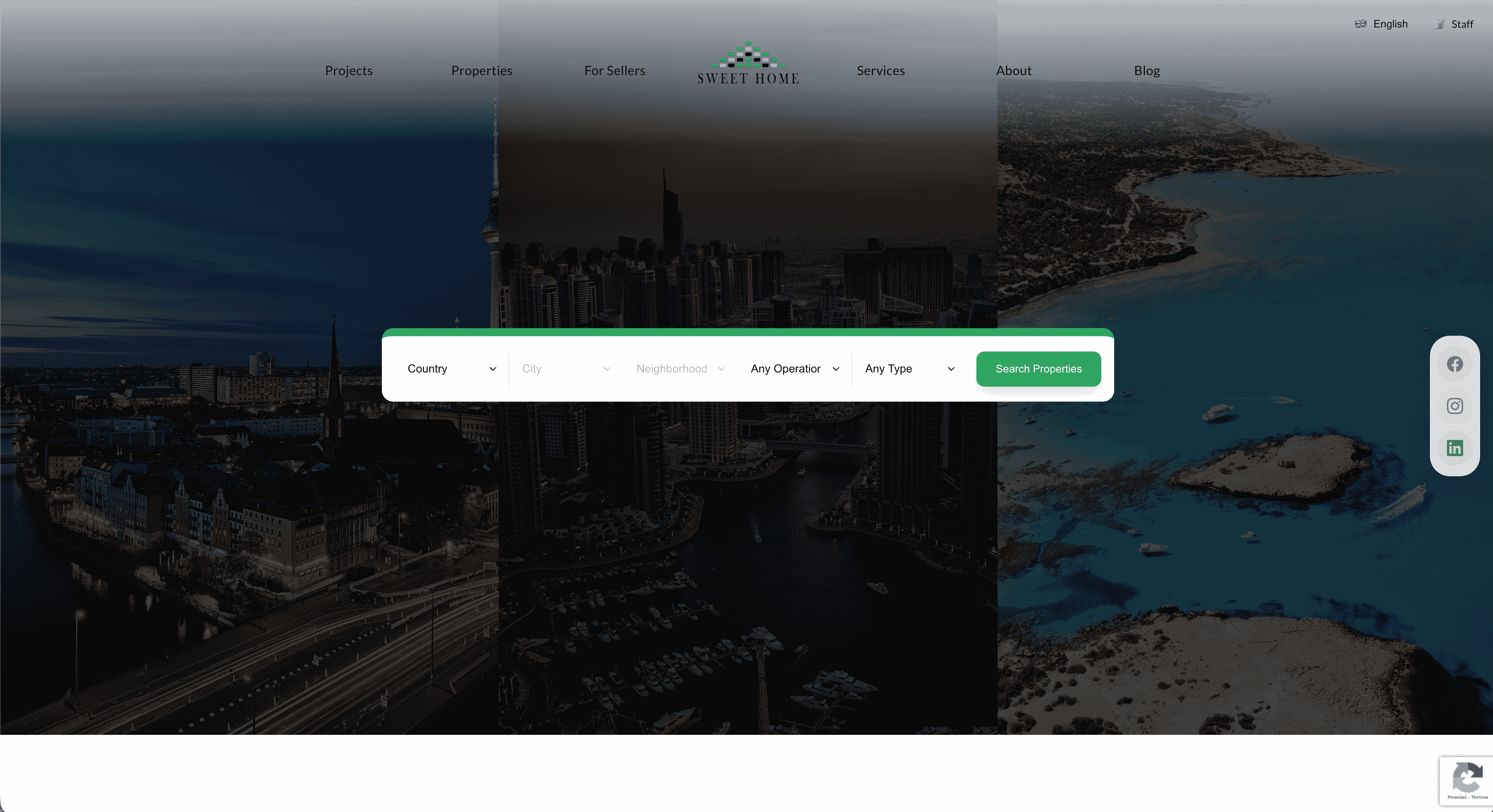 Project showcase - sweet-home